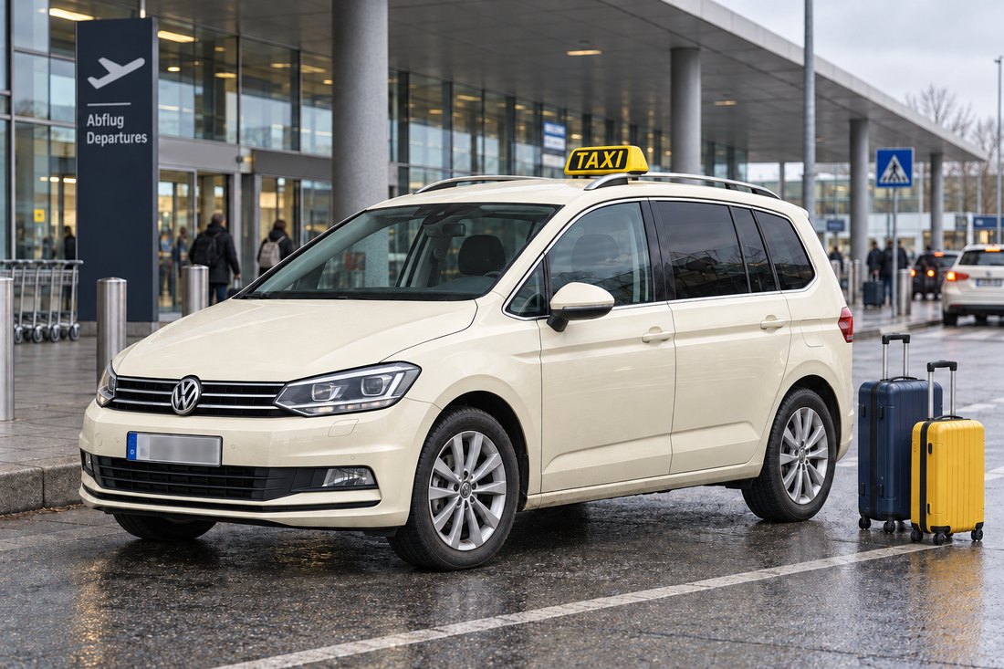 Taxi Naseer am Flughafen Frankfurt